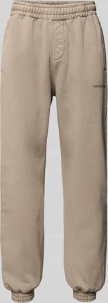 Pegador Sweatpants mit elastischem Bund in Graphit, Gr&ouml;&szlig;e XXL