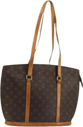 Louis Vuitton Pre-owned Tote Bag - Dames - Vintage Shopper - Bruin - ONE Size - Leer - Vintage