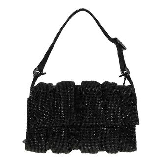 Benedetta Bruzziches Stijlvolle Iris James Bond Tas - Dames - Schoudertassen - Zwart - ONE Size - Tassen