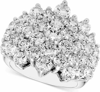 Pompeii3 5Ct Diamond Fashion Ring Anniversary Band in White, Yellow, or Rose Gold