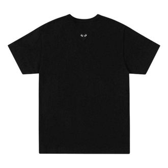 Comme Des Gar&ccedil;ons SS25 Back Emblem T-Shirt Black AX-T341-051-1