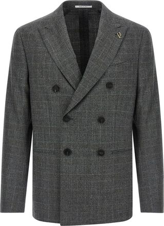 Pal Zileri Heren, Jassen, Grijs, Maat: XL Wol