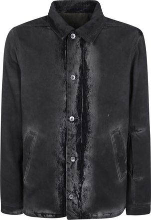 Rick Owens Denim Jassen - Heren - Spijkerjassen - Zwart - XL - Denim - Jassen