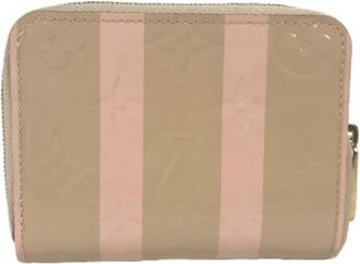 Louis Vuitton Pre-owned Long wallet (bi-fold) - Dames - Vintage Accessoires - Beige - ONE Size - Leer - Vintage