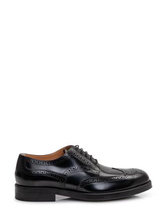 Tod's Black Leather Dress Shoes