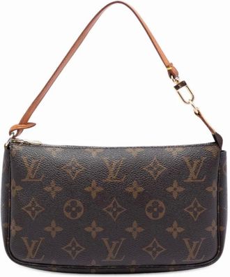 Louis Vuitton Pre-owned Handbags, female, Brown, Size: ONE SIZE Pre-owned Printed Patterned Bag