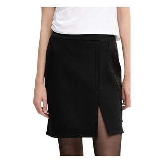 Victoria Beckham Rokken, Dames, Zwart, S, Wol, Wolmix Minirok