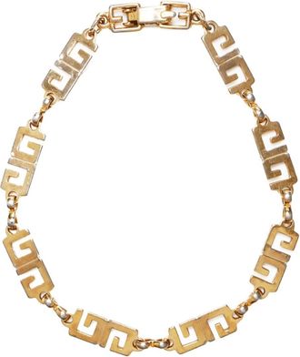 Givenchy logo link bracelet - women - Gold Plated - One Size
