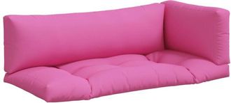 vidaXL Cojines Para Pal&eacute;s 3 Piezas Tela Oxford Rosa Vidaxl