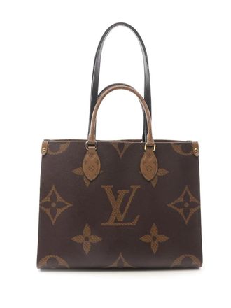 Louis Vuitton 2021-2025 Monogram Giant OnTheGo MM satchel - Brown