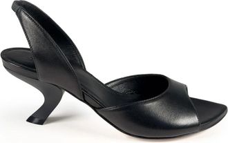 Vic Mati&eacute; Schoenen, Dames, Zwart, 37 EU, Leer, K24 Apostrophe Slingback
