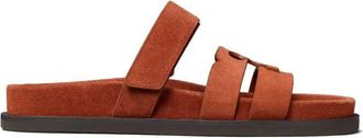 Tory Burch Tory Burch Ines sandalen met logoplaat