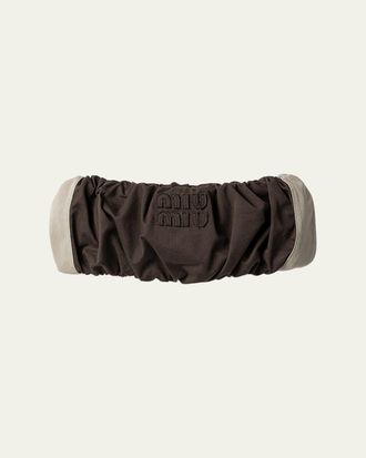 Miu Miu Strapless Bubble Bandeau Top