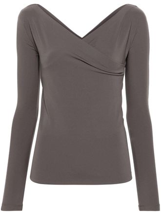 Fabiana Filippi Blusa asimmetrica - Grigio