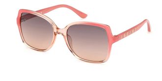 Guess GU00100 74B Womens Sunglasses Pink Size 55