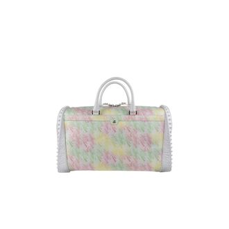Christian Louboutin Sneakender Travel Bag - Heren - Weekendtassen - Wit - ONE Size - Leer - Tassen
