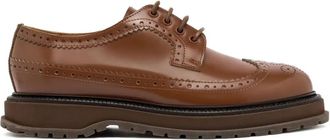 Buttero Brogues in pelle - Marrone