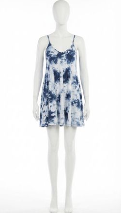Z Supply Kona Cloud Print Dress In Blue