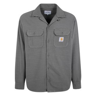 Carhartt Work in Progress Casual Shirts - Heren - Casual Overhemden - Grijs - XL - Overhemden