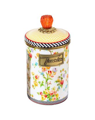 Tiramisu Floral Garden Large Decorative Kitchen Canister