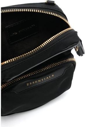 Anya Hindmarch Recycled Nylon with Eyes Appliqu&eacute; Crossbody Bag - Black