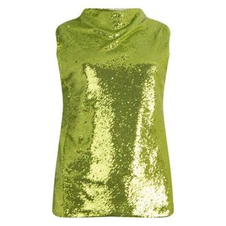 Philosophy di Lorenzo Serafini Dames, Tops, Groen, Maat: XS Polyamide