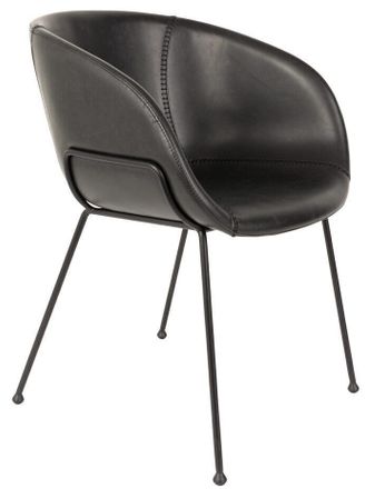 Zuiver Design Armlehnstuhl feston - Black