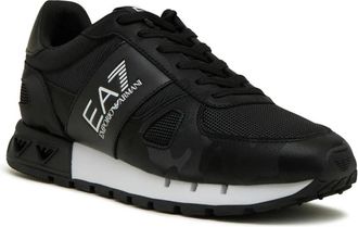 Emporio Armani Sneakers - Heren - Sneakers - Zwart - 38 1/2 EU - Polyester - Schoenen