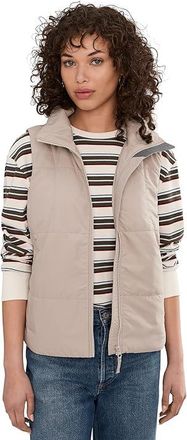 L.L.Bean Old Port Puffer Vest Womens Coat Shore Sand : XS, Polyester