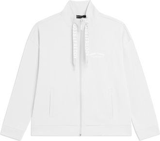 Freddy Felpa Zip e Collo Alto con Fondo asimmetrico