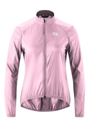 Gonso Fahrradjacke GONSO Road Jacket Wind W, Damen, Gr. 40, rosa (babyrosa), 100% Polyester, Rundhals, Jacken Fahrradjacke, Damen Radjacke, atmungsaktive Re