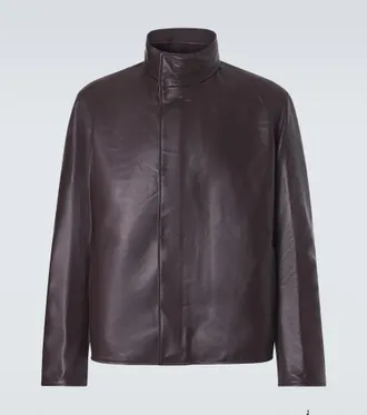 Umit Benan Ryan reversible leather jacket