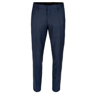 Roy Robson ROY Robson - Elegante Herenbroek - Heren - Broeken - Blauw - Maat: M Wol