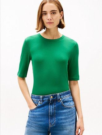 Tommy Hilfiger Camiseta de manga corta y dise&ntilde;o slim