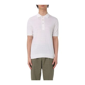 Paolo Pecora Linen Polo Shirt Short Sleeves