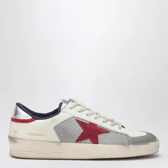 Golden Goose Sneaker Stardan white/grey/red