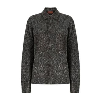 Missoni Camisa Polo de Punto Texturizado - Blouses & Shirts - Mujer - Negro - 2XS