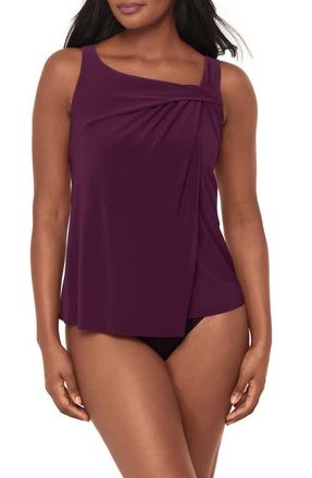 Miraclesuit Rock Solid Atria Tankini Top in Bing at Nordstrom, Size 16
