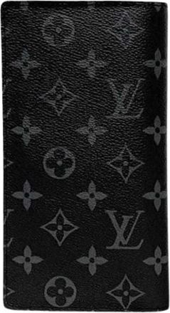 Louis Vuitton Pre-owned Canvas Portemonnee - unisex - Vintage Accessoires - Zwart - ONE Size - Vintage