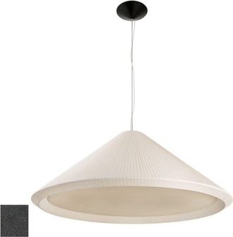 Faro Barcelona Saigon In L&aacute;mpara Colgante Negra &Oslash;1300 20127