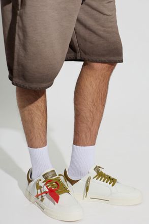 Off-white Vulc Low Sports Shoes, Mens, White