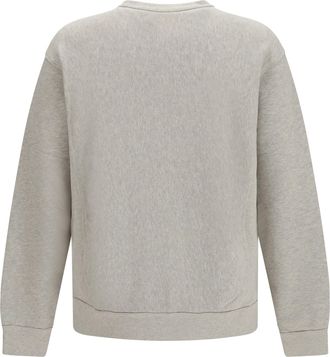 Kenzo Mens Eiffel Tower Design Cotton Sweatshirt Pale Grey Sweatshirts Sweater