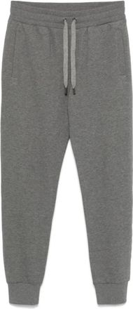 Dolce & Gabbana Antracietgrijze Katoenen Trainingsbroeken met Zakken - Heren - Sweatpants - Grijs - L - Katoen - Broeken