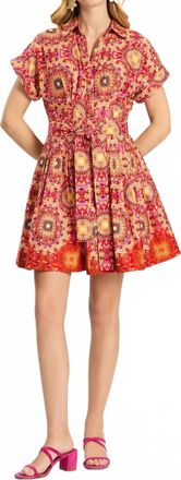 Tyler B&ouml;e Hailey Motifs Dress In Peachy Floral