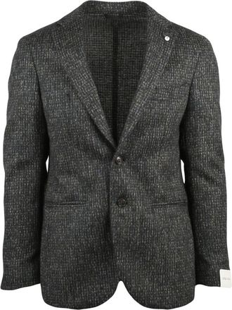 L.B.M. 1911 Giacca Stondata Jacket - Heren - Blazers - Veelkleurig - M - Wol - Jassen