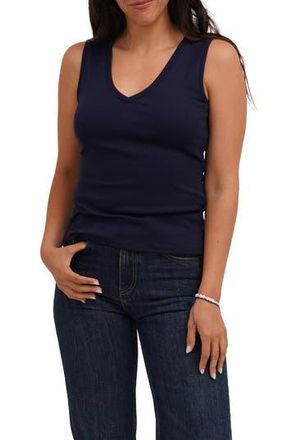 Cyrus V-Neck Tank Top in Eclipse at Nordstrom Rack, Size X-Large
