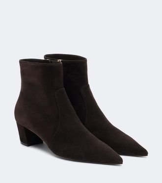 Gianvito Rossi Keinna suede ankle boots