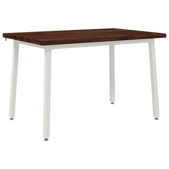vidaXL Tavolo Da Pranzo Quadrato 120 X 80 X 75 Cm Vidaxl