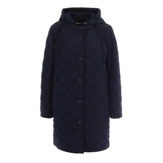 Max Mara Water-Repellent Fabric Padded Parka - female - Max Mara - Parkas - Blue - 2XS - Coats