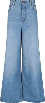 Chloé Logo Palazzo Jeans